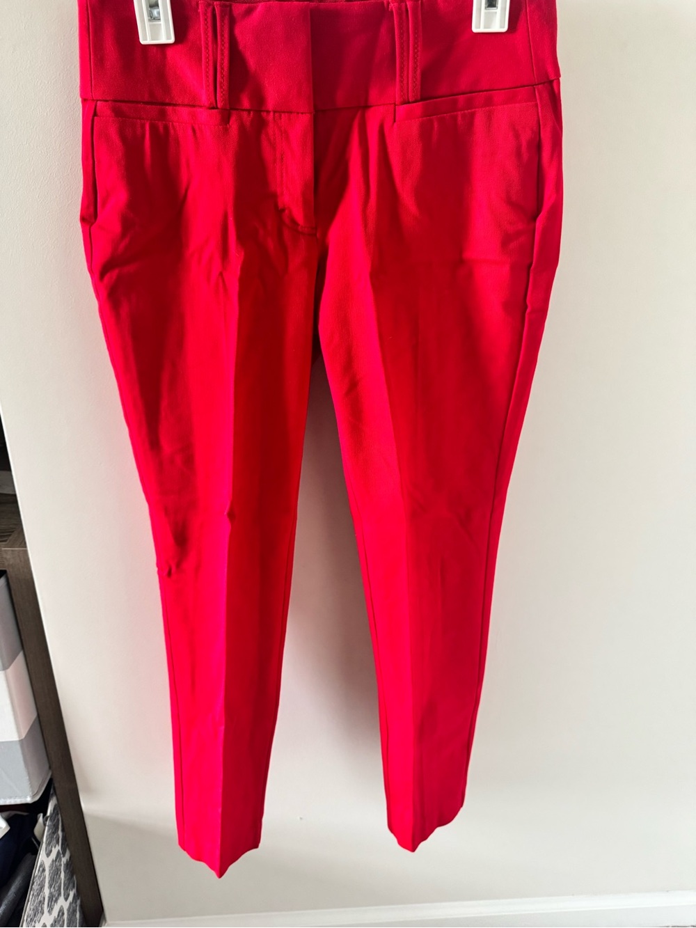 Candie’s Red Audrey Tapered Dress Pants Workwear Slacks - Size 5